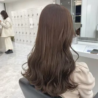 セミロング カラー ガーリーstyle ❤︎misaki🏹のヘアスタイル