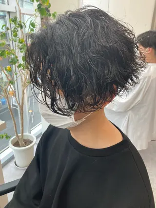 パーマ fifth 阿部楓のヘアスタイル