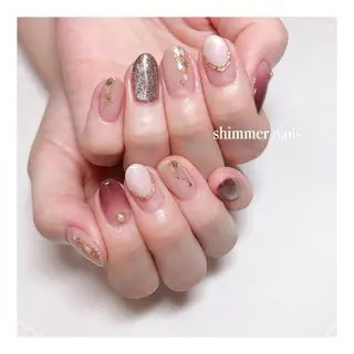 ネイル shimmer nailsのネイルデザイン