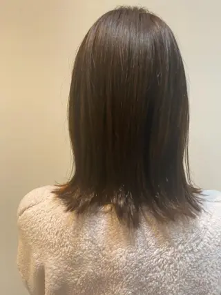 ミディアム カラー 大人かわいい×艶髪 🤍塩川のヘアスタイル