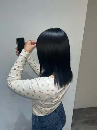 ミディアム Wカラー🐾 ハルナのヘアスタイル