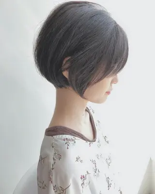 ショート カラー パーマ ヘアアレンジ メンズ キッズ ネイル マツエク・マツパ ショート/ボブ /パーマ🌿柏原良亮のヘアスタイル