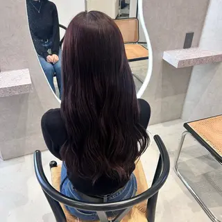 カラー 馬場 美咲のヘアスタイル