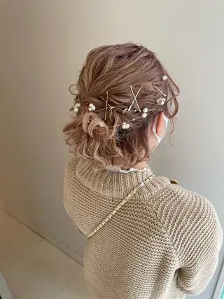 ショート カラー 髪質改善/縮毛矯正/ 暖色カラー💫のヘアスタイル
