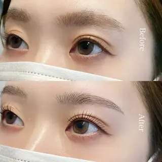 アイブロウ Rika @Rain大阪本町店のマツエク・マツパデザイン