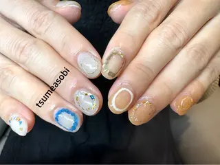 ネイル tsumeasobi所属・tsumeasobi 🪬macoのネイルデザイン