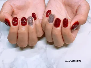 ネイル THECOLORS所属・近貞 莉奈のネイルデザイン