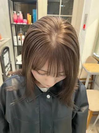 ミディアム カラー ナチュラルなhair / ヨシダトモキのヘアスタイル