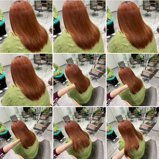 ミディアム カラー ⭐︎夏子⭐︎ モデル募集🌼のヘアスタイル