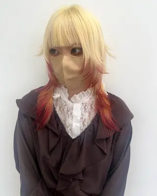 ミディアム 💥ウルフカット デザインあんな💥のヘアスタイル