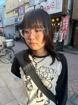 ミディアム 🦖ミニボブ/ボブ /MOEKA🦕のヘアスタイル