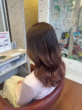 セミロング ☆あつみ☆ soen  天神店のヘアスタイル