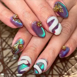 ネイル MiRanda Nail所属・MiRanda 保坂 舞のネイルデザイン