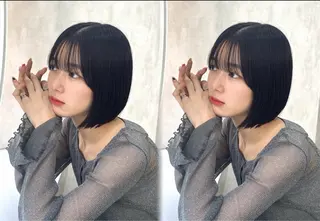 ショート 韓国ヘア/美髪矯正/ Haruna🦋のヘアスタイル