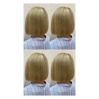 ショート カラー 店長✨レイヤー✖️ 髪質改善✖️韓国ヘアのヘアスタイル