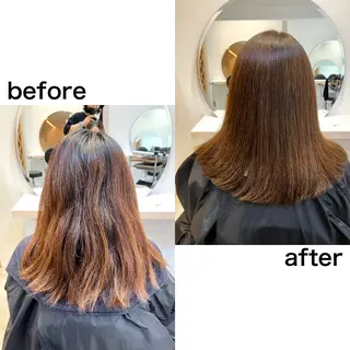 ミディアム パーマ 川間 将彦のヘアスタイル