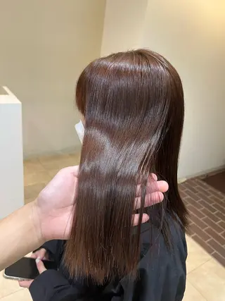 ミディアム カラー 髪の修復専門サロン　hair place VIVE所属・KOTA / ハイトーン/髪質改善のヘアスタイル