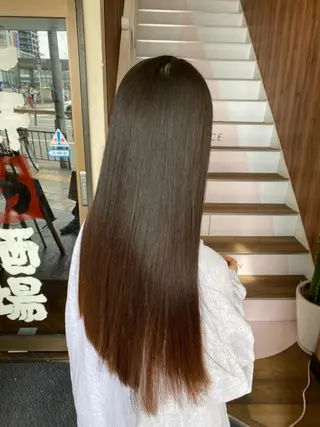ロング カラー パーマ ヘアアレンジ メンズ ネイル マツエク・マツパ アイブロウ 【暗め透明感カラー】 【インナー】小島良太のヘアスタイル