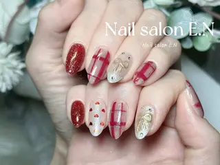 ネイル E.N🦋 長さ出し/持ち込みのネイルデザイン