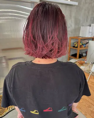 ミディアム サトウ レンマのヘアスタイル