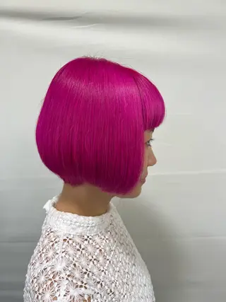 ミディアム カラー 堀江 /木下椋麻のヘアスタイル