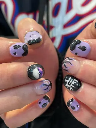 ネイル 🎀ボブ＋ハイトーン シュカ👶🏻のヘアスタイル