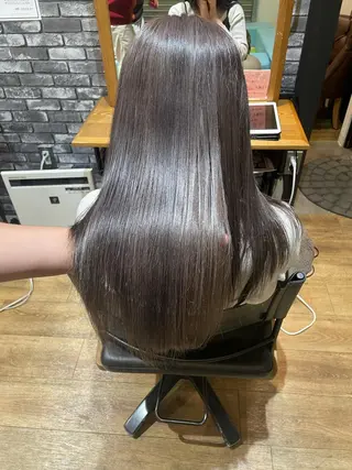 ロング 園田まい/レイヤーカ ット/透明感カラーのヘアスタイル