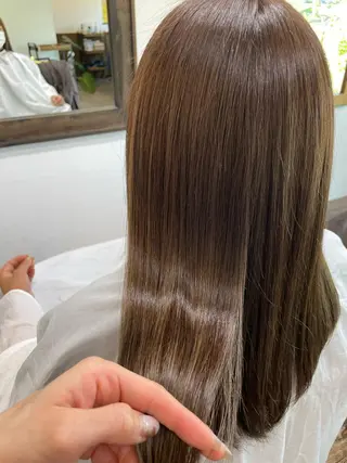 ロング Strawberry所属・原田 志保のヘアスタイル