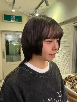 ショート カラー くすみカラー/ パーマ/ろーれんのヘアスタイル