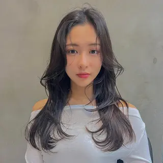 ロング カラー ⚜️ブリーチ× 透明感✨Hayatoのヘアスタイル