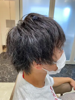 パーマ 失敗しないパーマ 赤塚雄輝のヘアスタイル