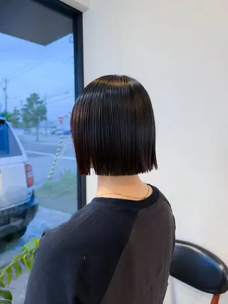 ミディアム 出島 凜平のヘアスタイル