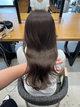 ミディアム カラー ✨髪質改善 縮毛矯正 艶髪 立川 コウキ✨のヘアスタイル