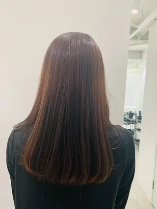 セミロング エン　ヘアサロン所属・山川 佳奈のヘアスタイル