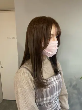 ロング カラー ヘアアレンジ ボブ /ニュアンス/ satomi🧸💖のヘアスタイル