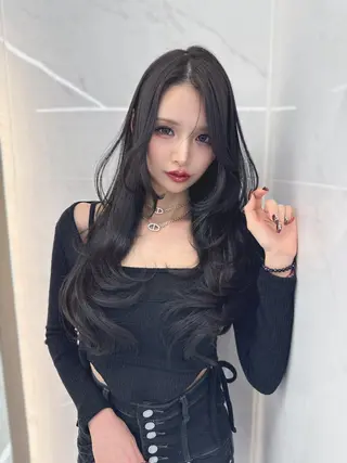 ロング kiti Sakaeのヘアスタイル