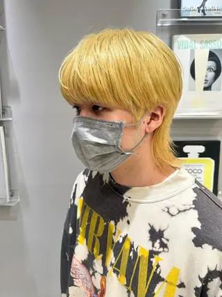 カラー メンズ 古畑 佑悟のヘアスタイル