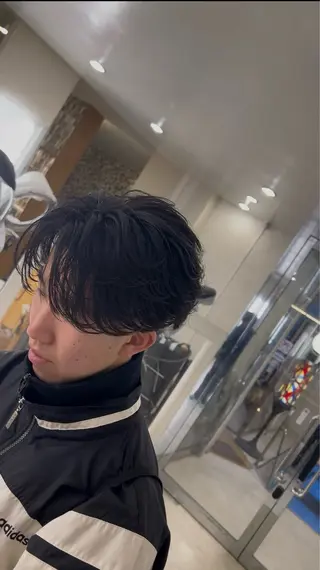 メンズ 郡山駅前メンズ特化 岩﨑大翼のヘアスタイル