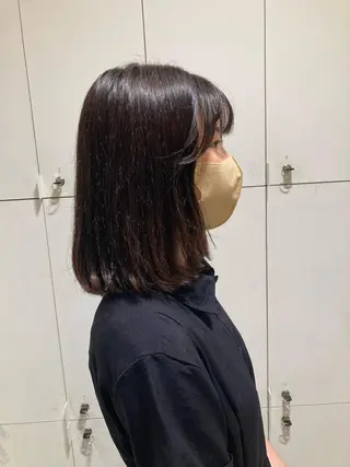 ミディアム 透明感カラー🫧 nanohaのヘアスタイル