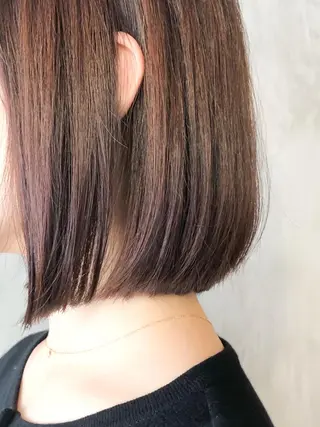 ショート ボブ×縮毛矯正 ryotaのヘアスタイル