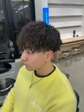 ショート パーマ職人DAIKI ツイスパ/波巻きのヘアスタイル