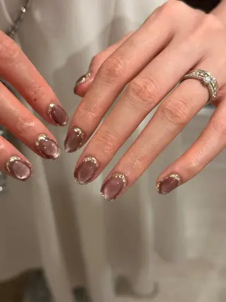 ネイル yuki シンプル/ニュアンスのネイルデザイン