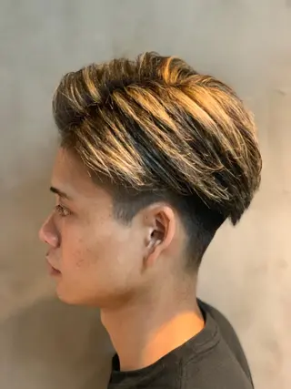 ショート カラー メンズ 🦋韓国系指名No1 店長/圓山 祐也🦋のヘアスタイル