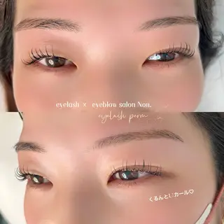 マツエク・マツパ eyelash ×  eyebrow salon Non.所属・Non. NANASEのマツエク・マツパデザイン