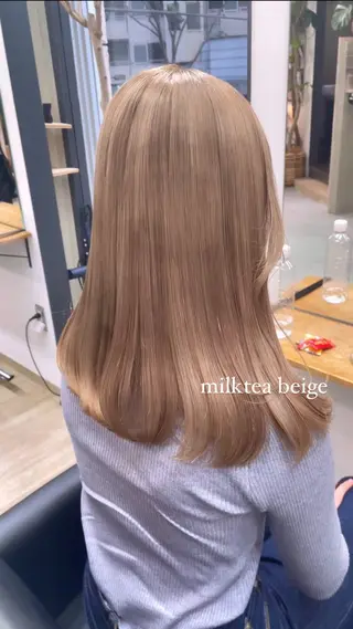 ロング カラー カノン/アニオタ🧡 暖色/酸性ストレートのヘアスタイル