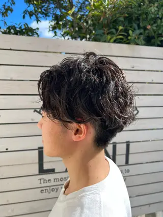 パーマ メンズ LANI hair resortのヘアスタイル