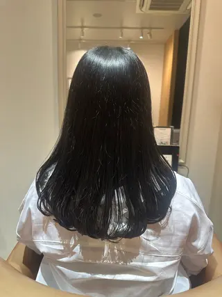 セミロング 古川 永遠のヘアスタイル