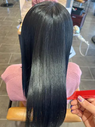 ロング カラー ツヤ髪の匠/髪質改善 山本晃太のヘアスタイル