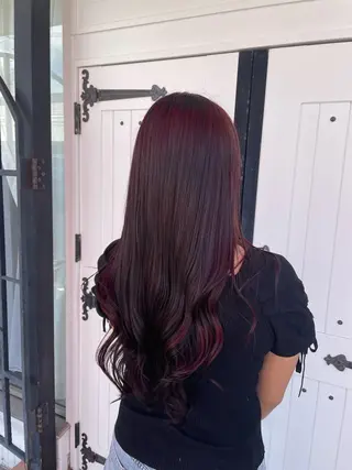 ロング カラー 🍑宮川 愛菜🍑のヘアスタイル