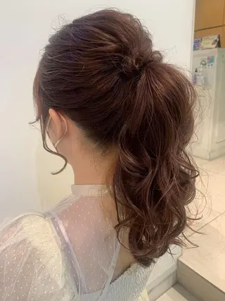 ロング 透けるbrown カラー🎗♡yukaのヘアスタイル